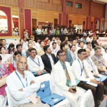 नई दिल्‍ली में 16 मई 2016 को राजमार्ग क्षेत्र के हितधारकों का सम्‍मेलन, सड़क परिवहन एवं राजमार्ग मंत्रालय की सूचना प्रौद्योगिक (आईटी) पहल का प्रवर्त्तन एवं सूचना प्रौद्योगिकी कार्यदल रिपोर्ट का विमोचन।