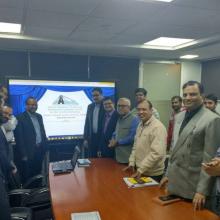 Revamped Website of NHIDCL was Launched by Managing Director of NHIDCL on 22nd Jan 2018