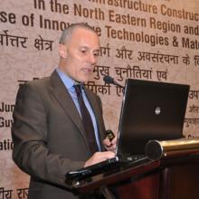 पूर्वोत्तर क्षेत्र में राजमार्ग और अवसंरचना के निर्माण में प्रमुख चुनैतियां तथा नवीन प्रौद्यागिकियों और सामग्रियों के उपयोग पर 30 जून एवं 01 जुलाई, 2015 को आयोजित सम्मेलन।