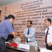 पूर्वोत्तर क्षेत्र में राजमार्ग और अवसंरचना के निर्माण में प्रमुख चुनैतियां तथा नवीन प्रौद्यागिकियों और सामग्रियों के उपयोग पर 30 जून एवं 01 जुलाई, 2015 को आयोजित सम्मेलन।