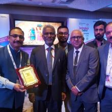 ईनाम-प्रो को 23 फरवरी 2018 को टेक्नोलोजी सभा 2018, इंदौर में उद्यम एप्पस वर्ग में श्रेष्ठतम (बेस्ट) पोर्टल पुरस्कार प्रदान किया गया