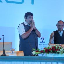 Inauguration of Skill Development Programme at NHIDCL’s Project Sites and Launch of INAM-Pro+ by Hon'ble Minister (RTH&S) Shri Nitin Gadkari at Ashoka Hotel, New Delhi on June 01, 2017.