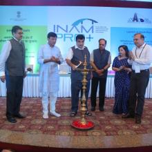 Inauguration of Skill Development Programme at NHIDCL’s Project Sites and Launch of INAM-Pro+ by Hon'ble Minister (RTH&S) Shri Nitin Gadkari at Ashoka Hotel, New Delhi on June 01, 2017.