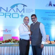 Inauguration of Skill Development Programme at NHIDCL’s Project Sites and Launch of INAM-Pro+ by Hon'ble Minister (RTH&S) Shri Nitin Gadkari at Ashoka Hotel, New Delhi on June 01, 2017.
