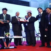 NHIDCL awarded for ePace and INAM-Pro at CSI Nihilent eGovernance Awards 2016 on 24.01.2017, Coimbatore.