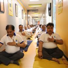 OBSERVATION OF FESTIVAL OF “YOGA AND WELL BEING 2019” AT NHIDCL HQ.