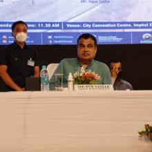 Inauguration and Foundation Laying Ceremony of 16 projects in the state of Manipur held on 12th July, 2021