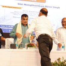Inauguration and Foundation Laying Ceremony of 16 projects in the state of Manipur held on 12th July, 2021