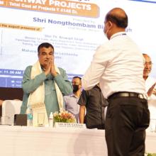 Inauguration and Foundation Laying Ceremony of 16 projects in the state of Manipur held on 12th July, 2021