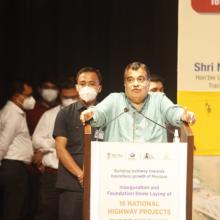 Inauguration and Foundation Laying Ceremony of 16 projects in the state of Manipur held on 12th July, 2021