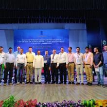 Dedication of Improved / Widened Udaipur – Sabroom Section of NH-08 from Km 55.00 to Km 128.71 in the state of Tripura by Hon’ble President of India Sh. Ram Nath Kobind on 7th June 2018 at Udaipur, Tripura.