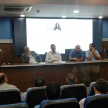Road Show of Zojila Tunnel at Transport Bhawan on 10th August 2016 in New Delhi.